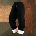 thumbnail image 2 of Fewfanhot Pants for Men Fleece Winter Pants Warm Lined Sweatpants Thermal Lounge Athletic Track Joggers, 2 of 7