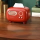 thumbnail image 3 of Organizador de pañuelos de lujo con radio integrada y cajón para encimeras de cocina o mesas de restaurante. Aestivo | Rojo | AESTIVO, 3 of 6