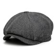 thumbnail image 4 of "Men's Plus Size Peaked Blindfold Flat Beret", 4 of 5