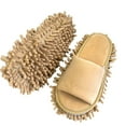 thumbnail image 1 of Calcetines Para Limpiar El Piso, Zapatilla de Fregona, Zapatilla de Limpieza Suave de Color Puro, Zapatilla de Limpieza de Chenilla Perezosa Con Punta Abierta, Calcetines DE, 1 of 5