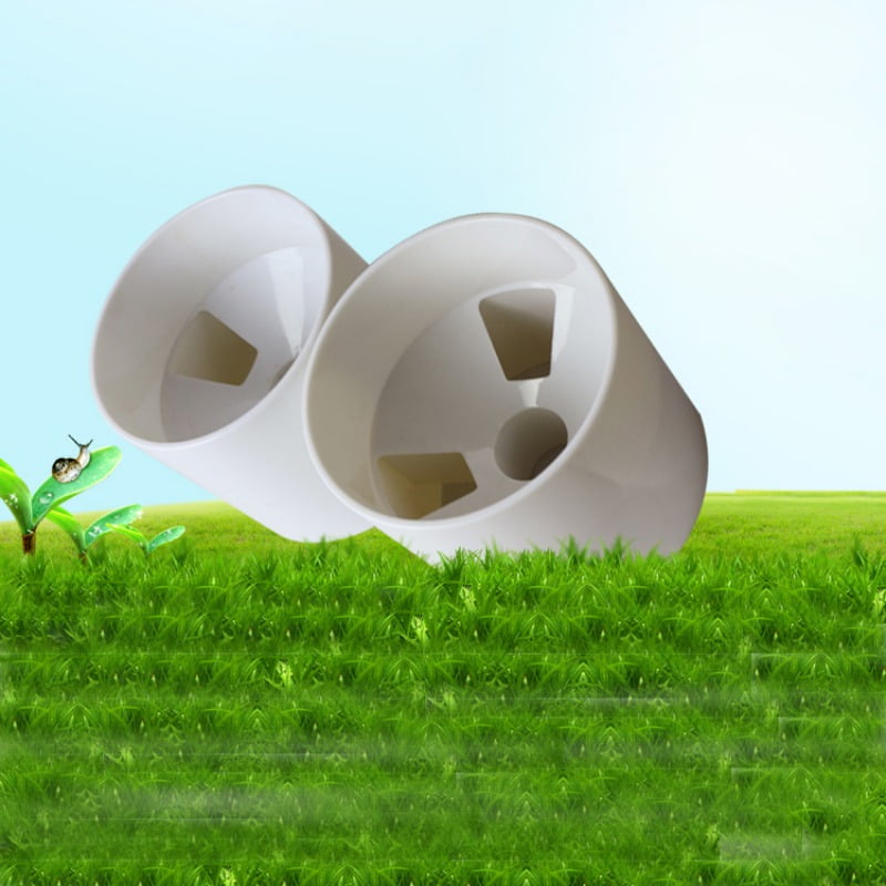 Golf Training Aids White Plastic Golf Hole Cup Putting Putter Golf Flag Stick Yard Garden Training Backyard Practice Putting Tool