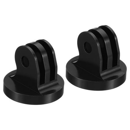 Image of Uxcell Aluminum Tripod Mount Adapter Camera Tripod Conversion Adapter Black 2 Pack