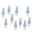 thumbnail image 1 of 10 Piece Super Bright G4 6v 10w Tungsten Halogen Base Bulb Lamp Light, 1 of 5