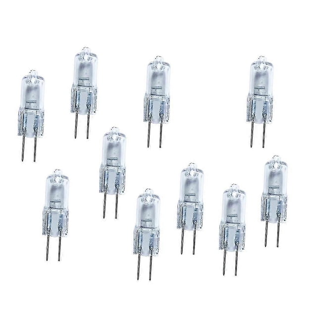 10 Piece Super Bright G4 6v 10w Tungsten Halogen Base Bulb Lamp Light