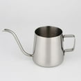 thumbnail image 3 of Hervidor de agua Macarena acero inoxidable 250 ml con bandeja de goteo larga Plata, 3 of 6