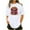 White, variant on Cilsoka Summer Shirts for Women Oversized, Womens Tops Casual Short Sleeve Shirts Crew Neck Loose Casual Blouses Floral Print Tshirts, Graphic Trendy Tees