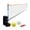 Blue, variant on Portable Water Volleyball Net Frame Set, Indoor & Outdoor Foldable Volleyball Game, Movable Pool, Beach & Backyard Sports Entertainment