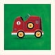 thumbnail image 1 of Simon Hart Red Racing Car-Number 8 Print 40cm x 40cm Green/Red/ Green/Red/White 40cm x 40cm, 1 of 1