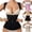 Beige, variant on YUANxueke Womens Shapewear Waist Trainer Corset Tummy Control Waist Cincher Adjustable Strap Zipper Body Shaper