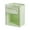 Green, variant on Jacenvly Valentines Day Decorations Party Kitchen Cream White Garbage Bin Household Toilet Paper Garbage Bin Folding Wall Mounted Large Capacity Kitchen Waste Storage Bin