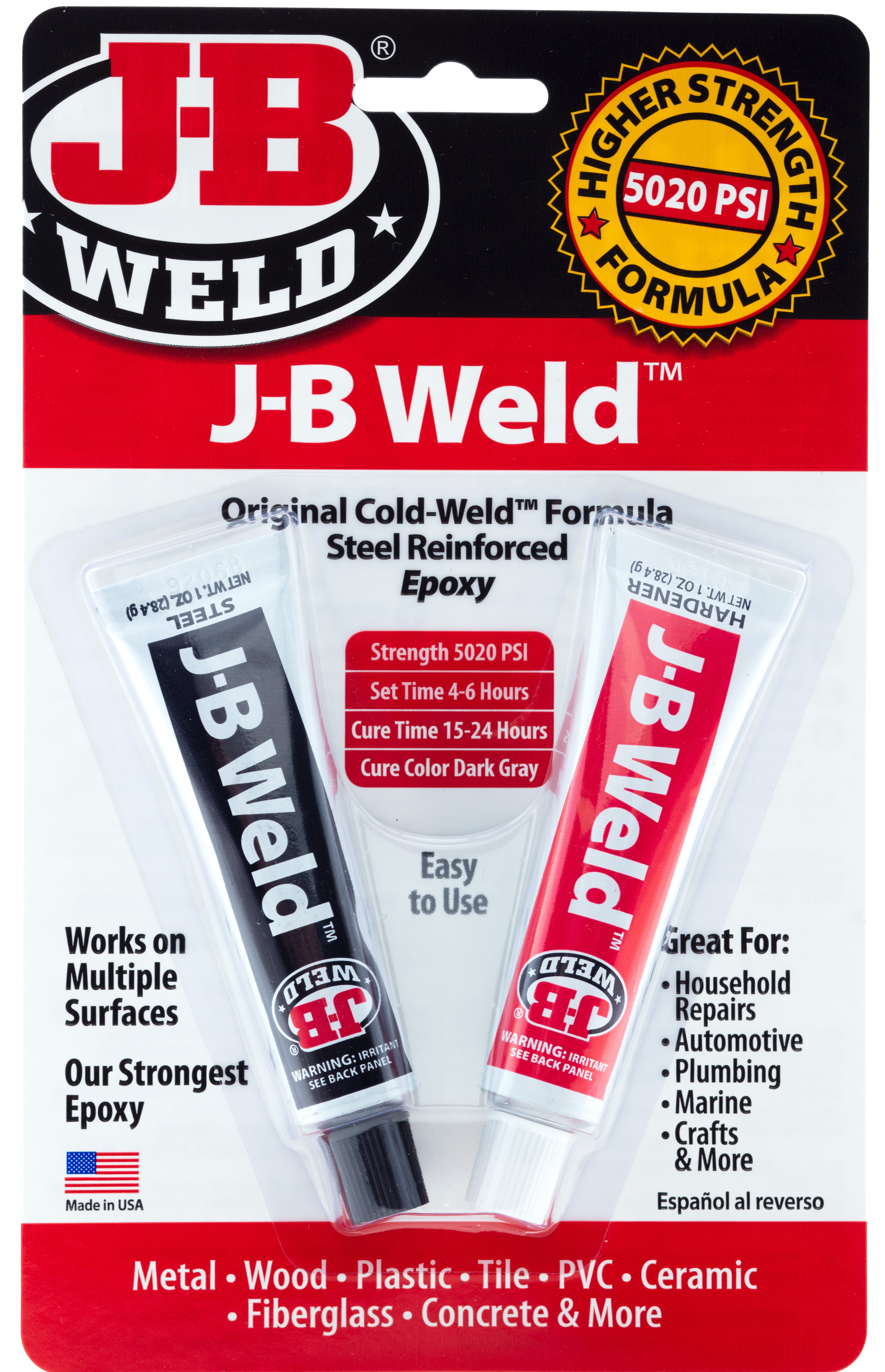 J-B Weld Original Cold Weld Steel Reinforced Epoxy