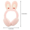 thumbnail image 2 of OUNONA Lot de 1 Cache-Oreilles d'Hiver Protection en Peluche pour Filles, 2 of 8