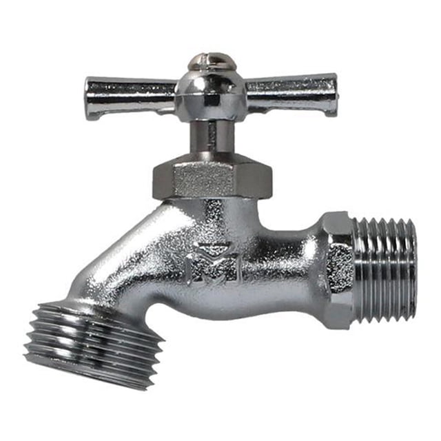llave para jardín de latón 1/2 pulgada