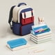 thumbnail image 5 of Plastic Pencil Box Large Capacity | Stackable Clear Storage Organizer | Snap-Tight Lid | Durable Translucent PVC | Multi-Color Options | 8.66x3.94x1.81 in | 1 Pack, 5 of 8