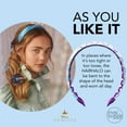 thumbnail image 4 of invisibobble HairHalo The Adjustable Headband – Disney Princess Ariel - Hairbands Made for Everyone - Individually Adapted to the Shape of the Head and Worn All Day with No Pain or Uncomfortable Press, 4 of 6