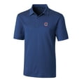thumbnail image 2 of Men's Cutter & Buck  Royal Chicago Cubs Forge Pencil Stripe Stretch Polo, 2 of 3
