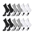 thumbnail image 1 of Calceta Deportiva Hombre 100% Algodón 12 Pares, Color Mezclado, 1 of 4