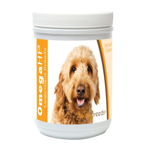Healthy Breeds Goldendoodle Omega HP Fatty Acid Skin and Coat Support Soft Chews