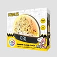 thumbnail image 4 of Peanuts Snoopy Sunrise Alarm Clock – Vibrant Snoopy Edition with Multicolor Lights, USB Charging, LED Display, Gentle Wake-Up Simulation, and Handy Snooze Function, Black, 4 of 5