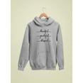 thumbnail image 3 of Thankful Grateful Blessed Hoodie Women -Image by Shutterstock, Female Medium, 3 of 4