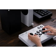 8BitDo Arcade Stick for Xbox - White and Game Pass Code