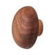 thumbnail image 2 of Gancho de madera para colgar en la pared, minimalista, decorativo, para toallas y cajones Redondo, 2 of 9
