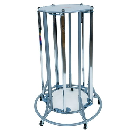 UPC: 0842139108642 | Angeles 5 Roll Paper Rack Dispenser with 5 Swivel Casters for Classroom