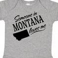 thumbnail image 4 of Inktastic Someone in Montana Loves Me Boys or Girls Baby Bodysuit, 4 of 5