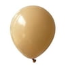 KAINSY Tan Light Brown Latex Balloon 10inch Helium Neutral Balloons 31pcs