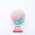 thumbnail image 3 of Suministros para mascotas Pelota de peluche colorida Juguete de mordida suave Juguete interactivo para gatos Suave y ligero Gatito Sin sonido Burlas Gato Rodando Persecución, 3 of 5