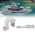 thumbnail image 4 of 4pcs Nylon Boat Bumper Clips for Pontoon Boats - Secure Hangers for 1 to 1.25 Inch Rails, 4 of 7