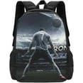 thumbnail image 1 of Soccer Player #7 Ronaldo Backpack 16.5 Inch For Daily Work Sport Outdoor Football Fans Laptop Bag-Style 43, 1 of 5