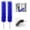 Blue 2pcs, variant on Bendable Microfiber Head, 2026 New Fan Cleaner Brush Reusable Dust Remover Washable ldeal for Electric Fans Air Conditioning, Home Car Vents, Curtain (Gray 2pcs)