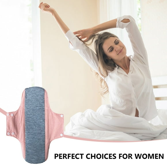 Fiudx Grafeno Integral, Compresa de Algodón Suave y Absorbente, Reutilizable y Lavable, Diseño a Presión Hermético, Solución para La Comodidad Femenina, Ayuda Fisiológica Ecológica, Experiencia Menst