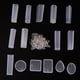 thumbnail image 2 of 15 Piezas de de Joyería + 100 Piezas de Ojales para Colgante de Joyería de Bricolaje, 2 of 9