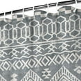thumbnail image 3 of Waterproof Square Geometry Western Modern Weave Shower Curtain 72x72 Inch Bohemian Style Polyester Unique Shower Curtain for Bathroom Hotel Home Decor with 12 Plastic Hooks, 3 of 5