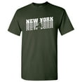 thumbnail image 6 of New York Retro Repeat - Sports Team City Pride Tailgating T Shirt - 2X-Large - Forest, 6 of 6