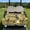 Hummingbird Butterfly Yellow, variant on COEQINE Quilted Golf Cart Seat Blanket Cover, Includes Handle for Carrying When Folded, Universal Fit for EZGO Yamaha Club Car 2-Seaters, 4-Pocket Design, Hummingbird Butterfly Yellow