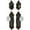 Timeless Bronze, variant on Grandeur 818317 Grande Victorian Solid Brass Single Cylinder Keyed Entry Knobset And