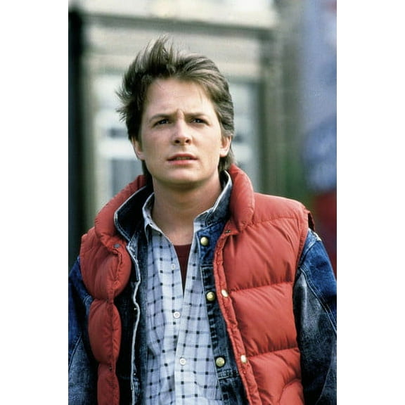 Back To The Future Michael J. Fox Close Up 24x36 Poster