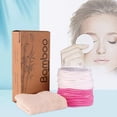 thumbnail image 3 of Reusable Makeup Remover Pads 3 Layers Round Washable Facial Wipes with Mesh Bag, 3 of 5