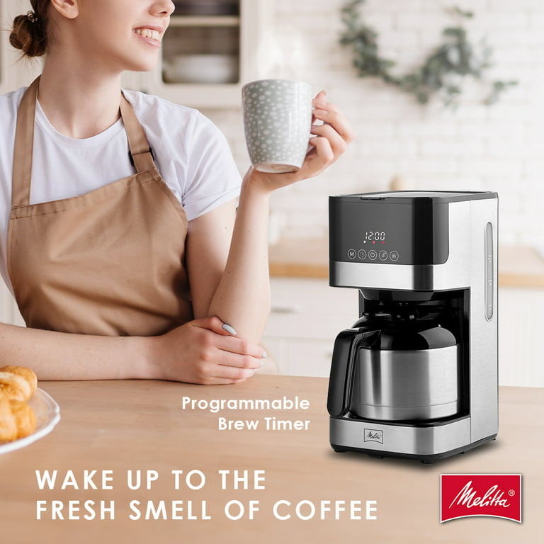 Melitta Aroma Tocco 8 Cup Drip Coffee Maker with Thermal Carafe