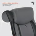 thumbnail image 5 of Sharper Image S-140 Massage and Heat Office Chair, Gray/Black, 5 of 15