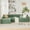 Green, variant on 107” Modular Sectional Sofa, Modern Sofa Couch for Living Room, High Density Sponges Cloud Couch Sectional, L-Shape Couches for Living Room, Darkgrey