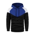 thumbnail image 2 of AherBiu Hoodies For Men Fleece Lined Drawstring Sweatshirts With Pockets Fall Winter Warm Solid Color Casual Workout Pullovers, 2 of 7