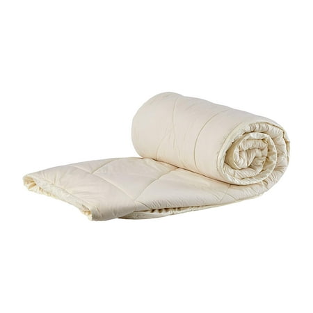 Sleep & Beyond myDual® Pad, 100% Washable and Reversible Wool Mattress Pad, Crib 28x5, 1in thick