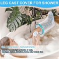 thumbnail image 3 of Waterproof Leg Cast Cover for Shower Adult, 3 of 5