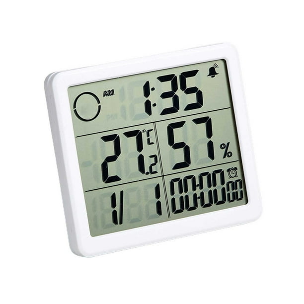 Yhmxh Utensilios de cocina Higrómetro digital, termómetro para interiores, termómetro para habitaciones y medidor de humedad con monitor. Muebles para cocina Accesorios de cocina