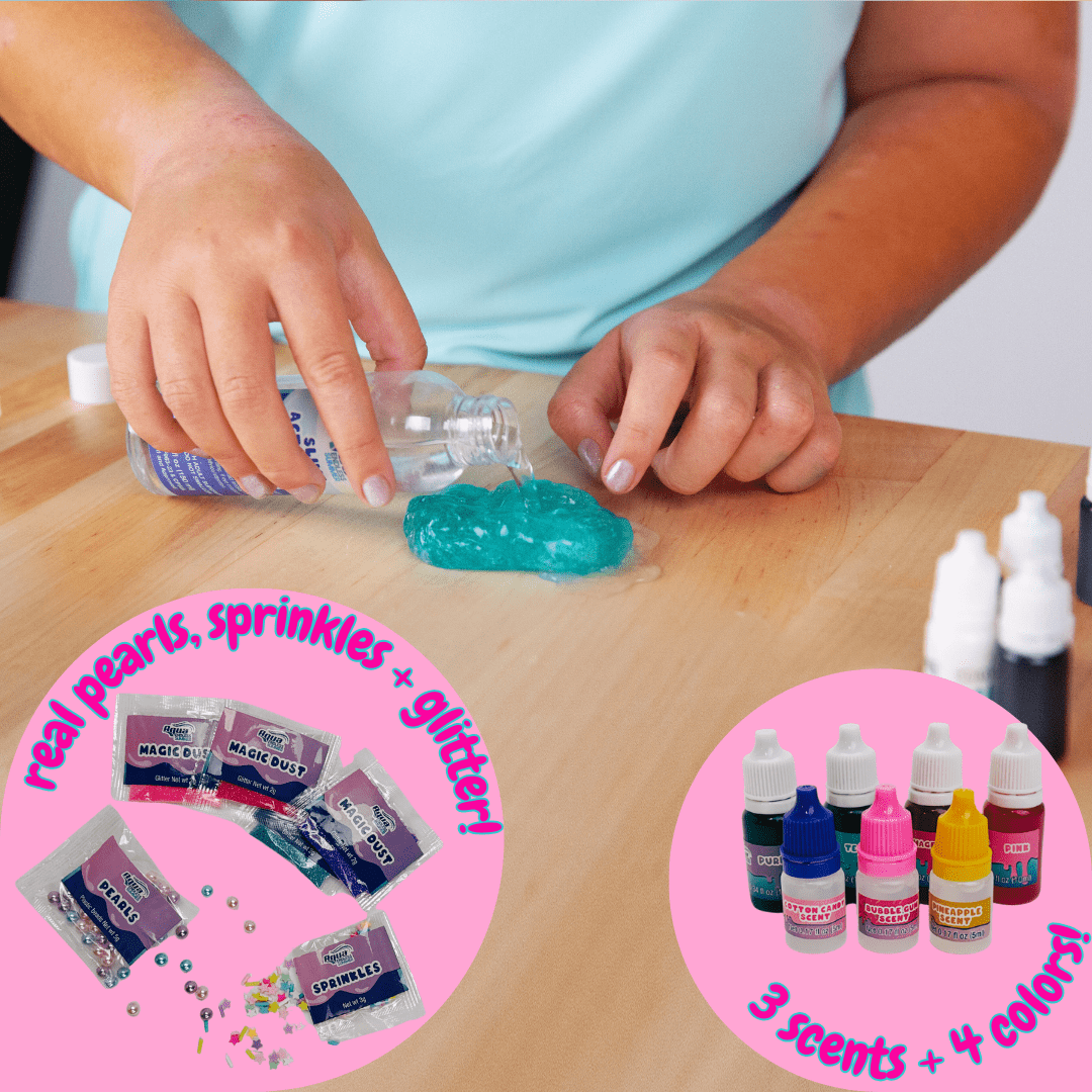 Aqua DIY Slime Kit, Mermaid Cove