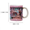 thumbnail image 3 of 3D Bookshelf-Mug, 3D Bookshelf Coffee Mug, Creative Space Design Multi-Purpose Ceramic Mugs, A Library Shelf Cup, Book Lovers Coffee Mug, A Gift for Readers, 3 of 3